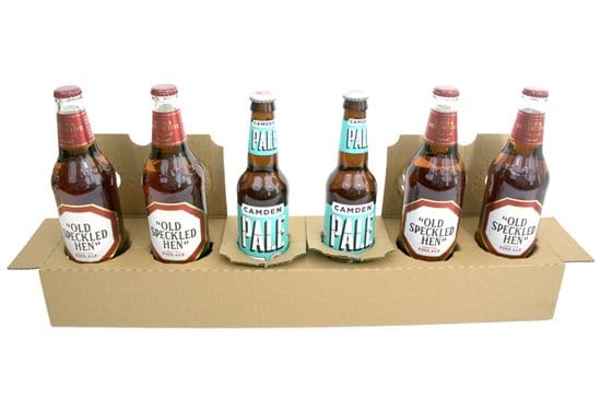 Beer bottle packaging and fittings