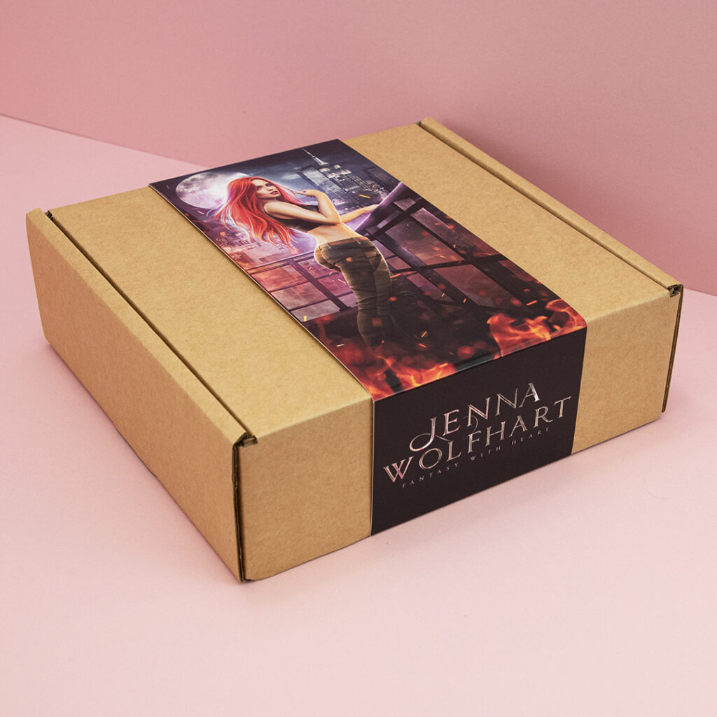 Jenna Wolfhart Digitally Printed Sleeve & Postal Box