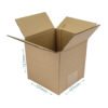 SW1 127x127x127mm Single Wall Cardboard Shipping Box colour