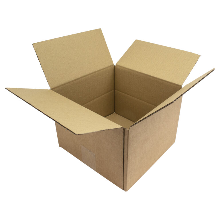 SW7 224x224x160mm Single Wall Cardboard Shipping Box