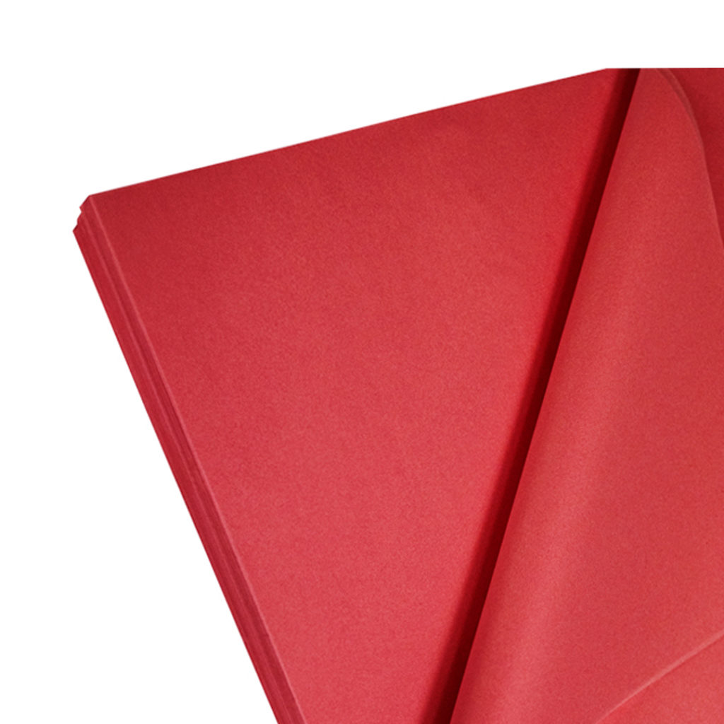 Acid Free Machine Glaze Coloured Tissue Paper TP FESTIVE RED copy