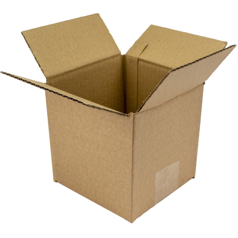 SW1 127x127x127mm Single Wall Cardboard Shipping Box 1
