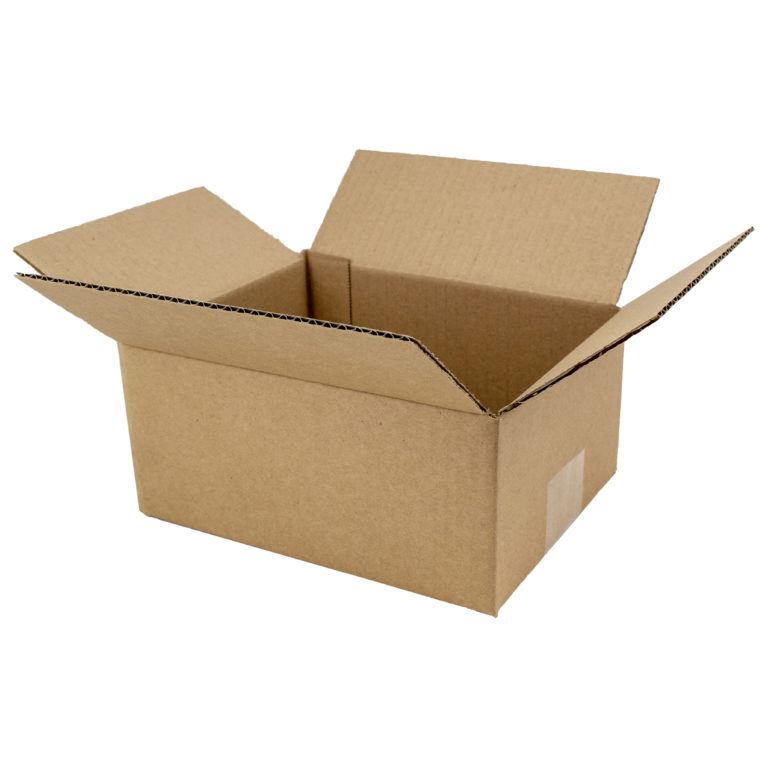 SW3 202x157x90mm Single Wall Cardboard Shipping Box 1