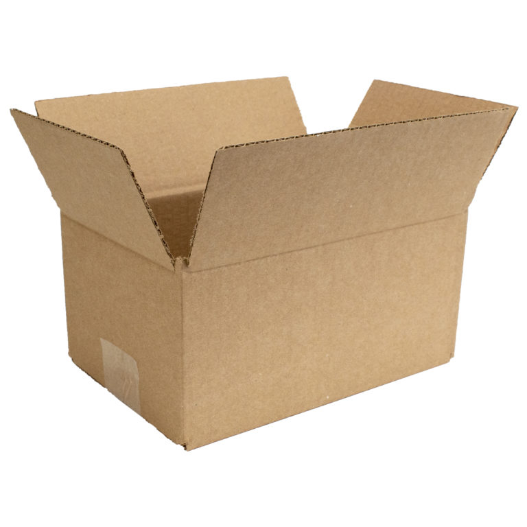 SW4 221x144x106mm Single Wall Cardboard Shipping Box 1