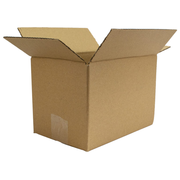 SW5 229x152x152mm Single Wall Cardboard Shipping Box 1