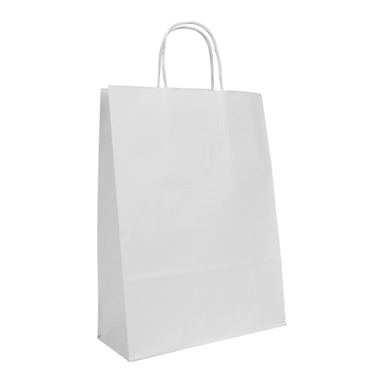 White Paper Twisthandle Bag TWH1-W copy